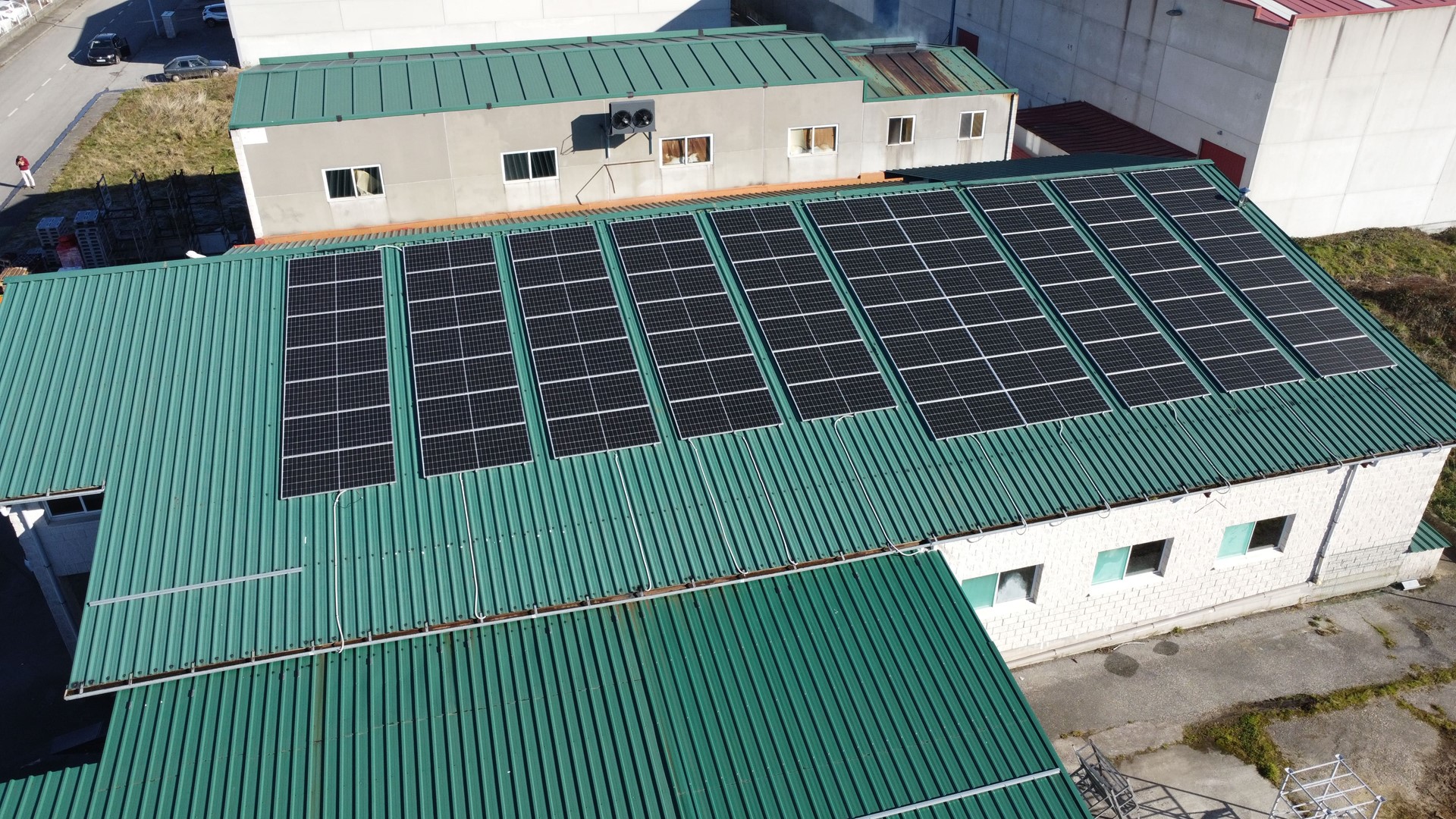 Instalación fotovoltaica de 40.5 kWp en Tineo, Asturias