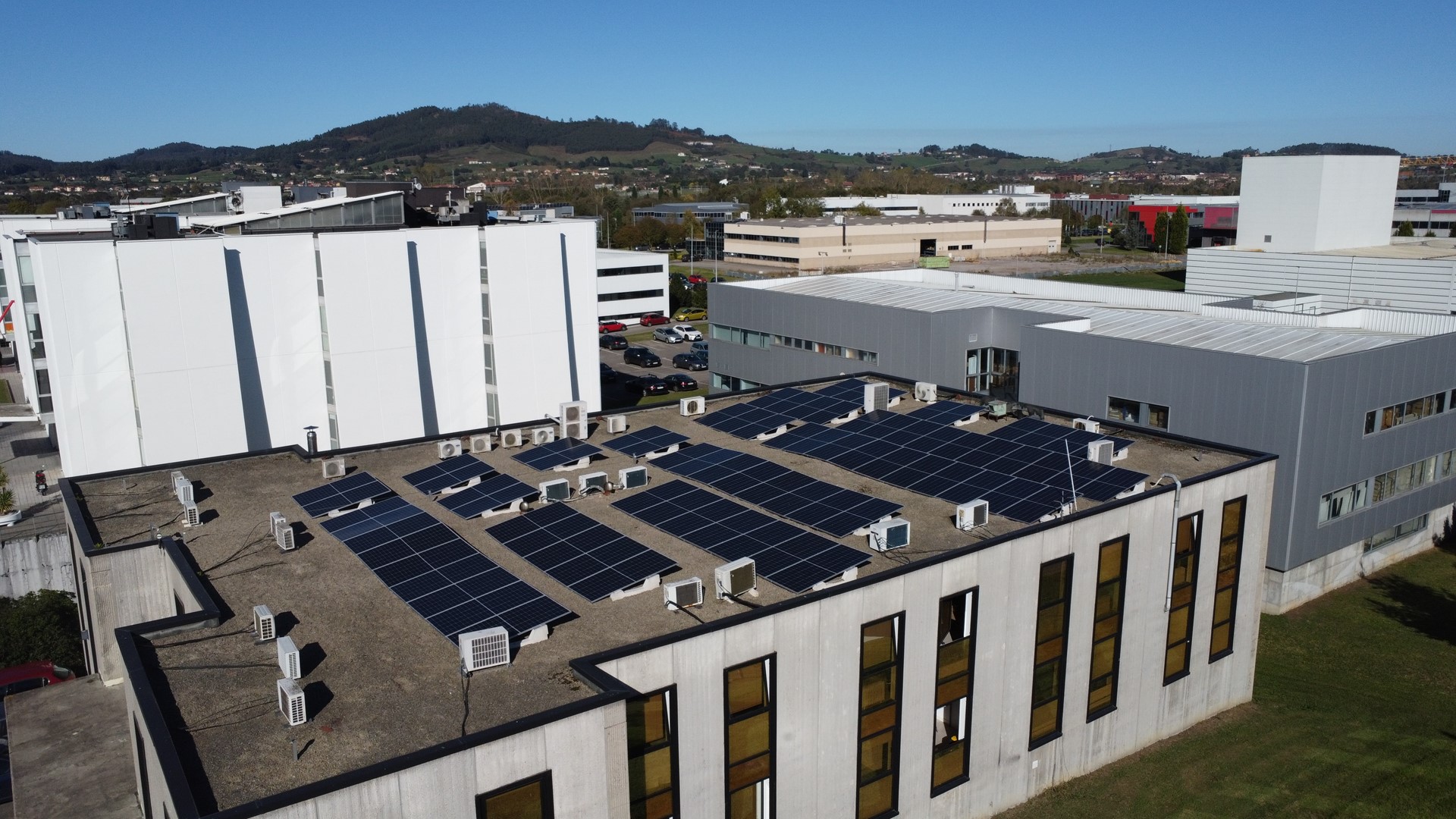 Paneles solares en Asturias