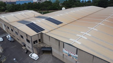 Instalación de 44 kWp sobre cubierta en Gijón