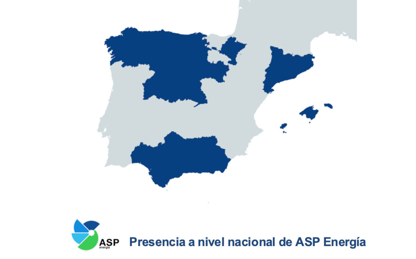 ASP Energía - Presencia a nivel nacional